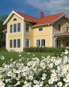 Gula nyanser till huset