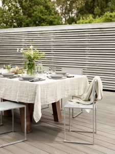 DEMIDEKK Terrasslasyr 90029 Naturligt Silvergrå