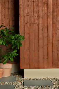 Vegg med Trebitt 0682 Kastanje.