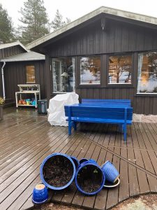 Hytta på Hvaler før maling